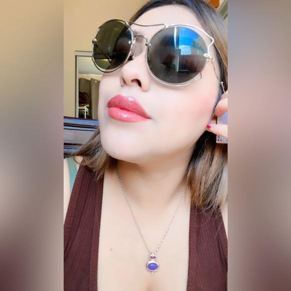 SALE❤️FINAL SALE💐MIU MIU round gradient Sunglasses ✨ - Picture 10 of 16